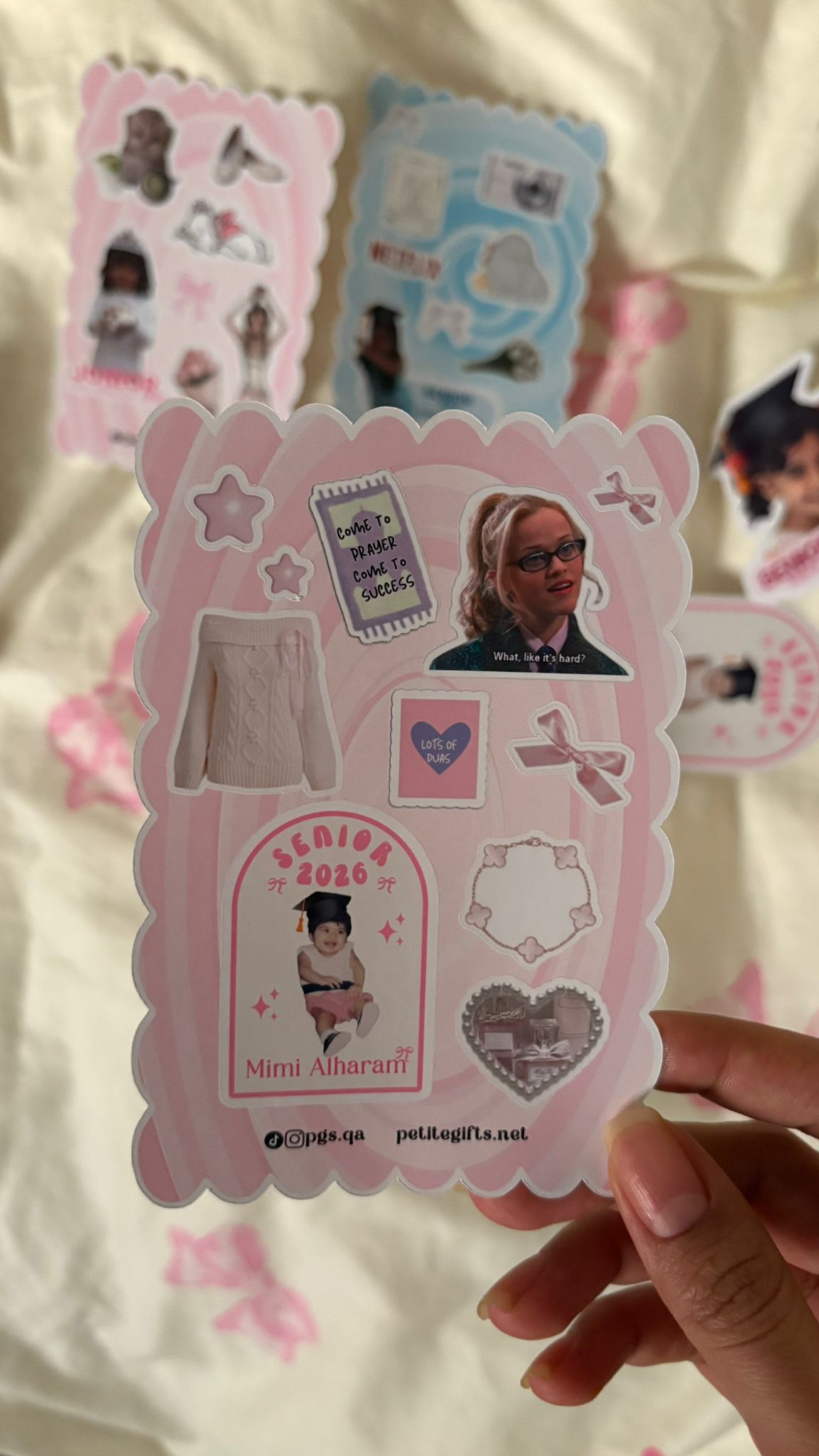 Graduation sticker-sheet
