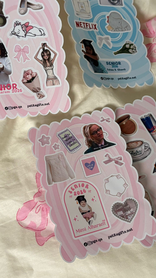 Graduation sticker-sheet