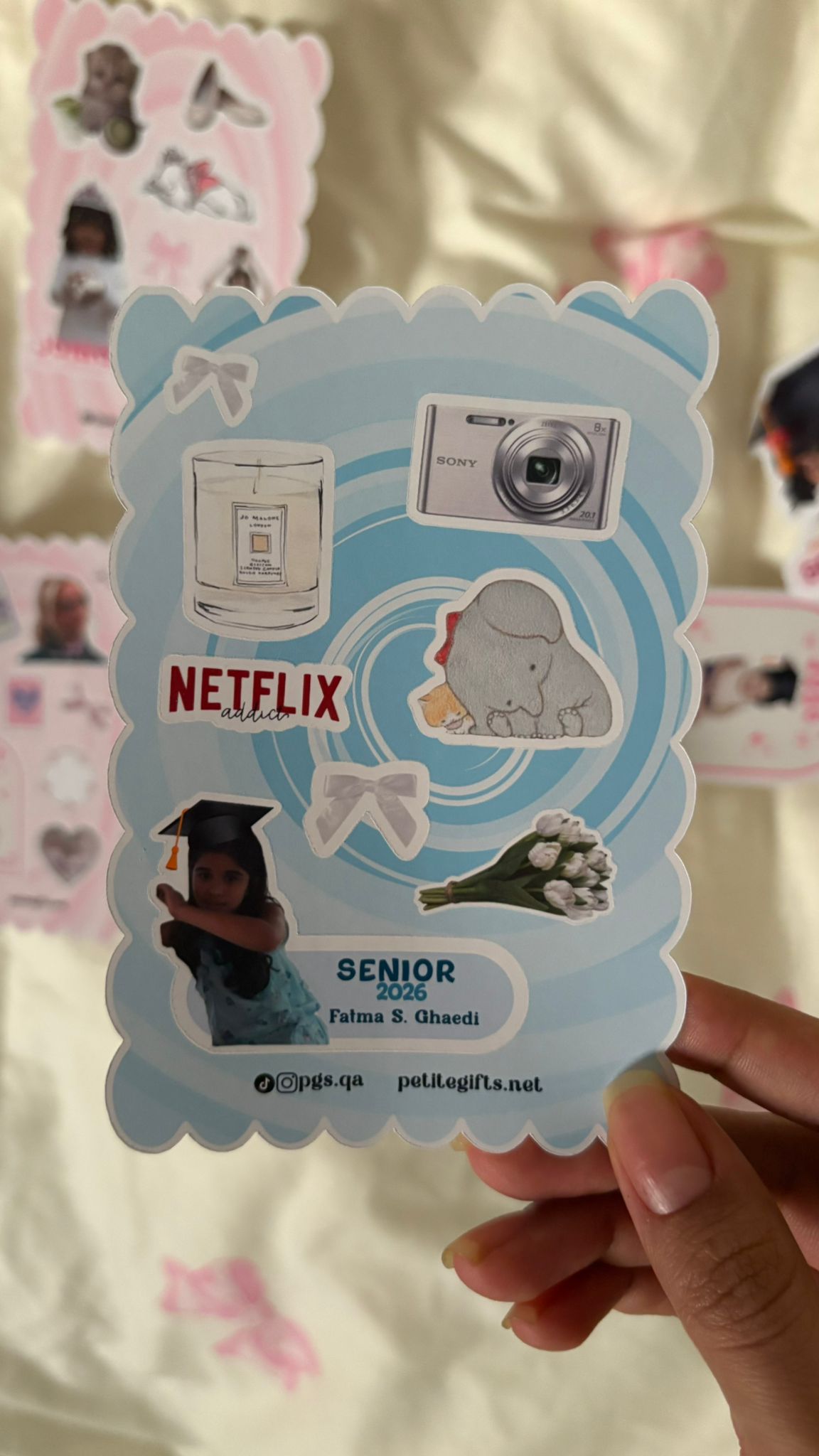 Graduation sticker-sheet